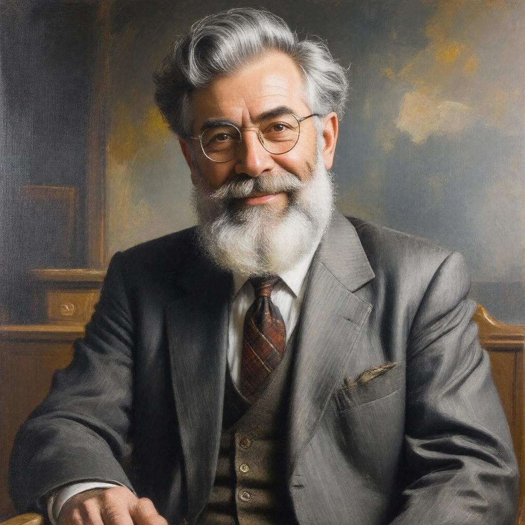 AI-created image of Rabbi Jonathan Sacks