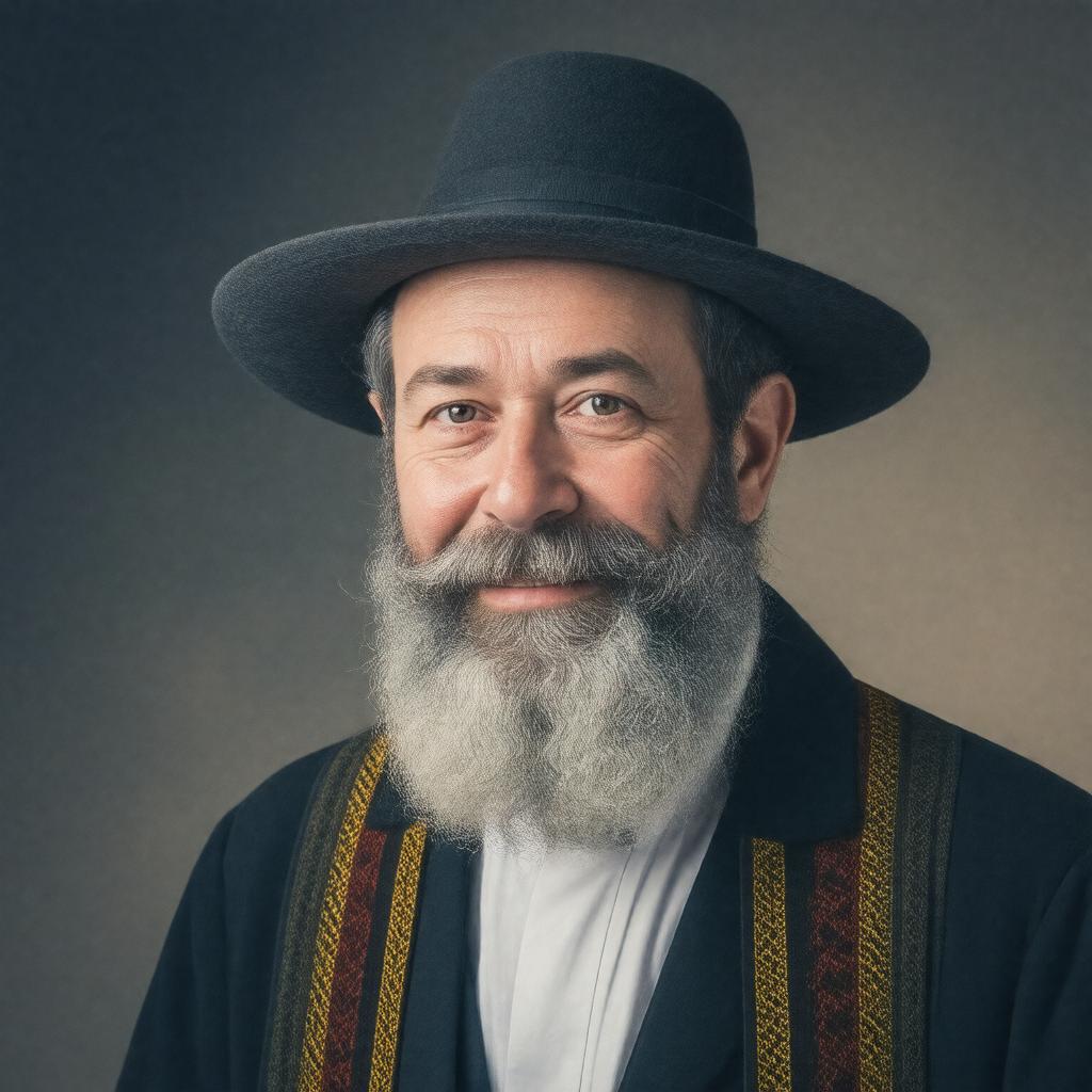 AI-created image of Rabbi Lord Immanuel Jakobovits