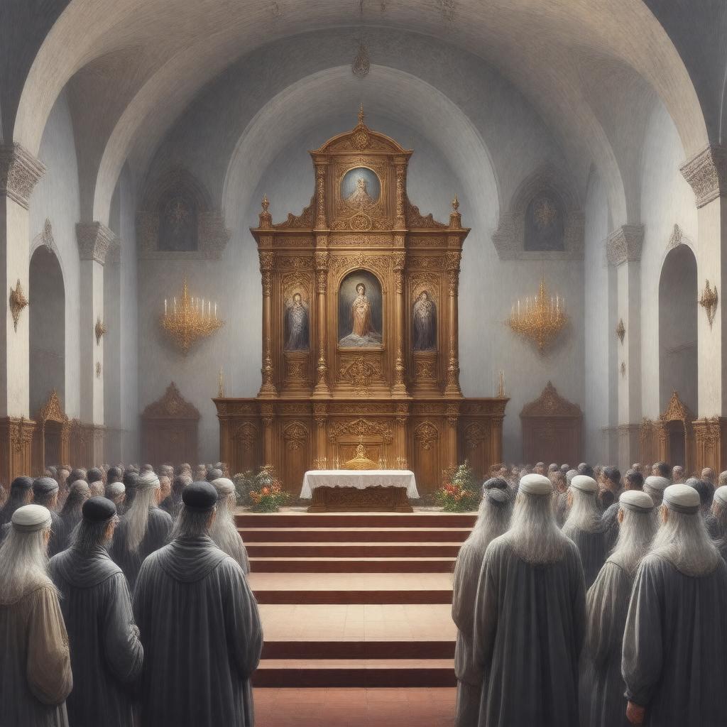 AI-created image of Rabbinic Judaism