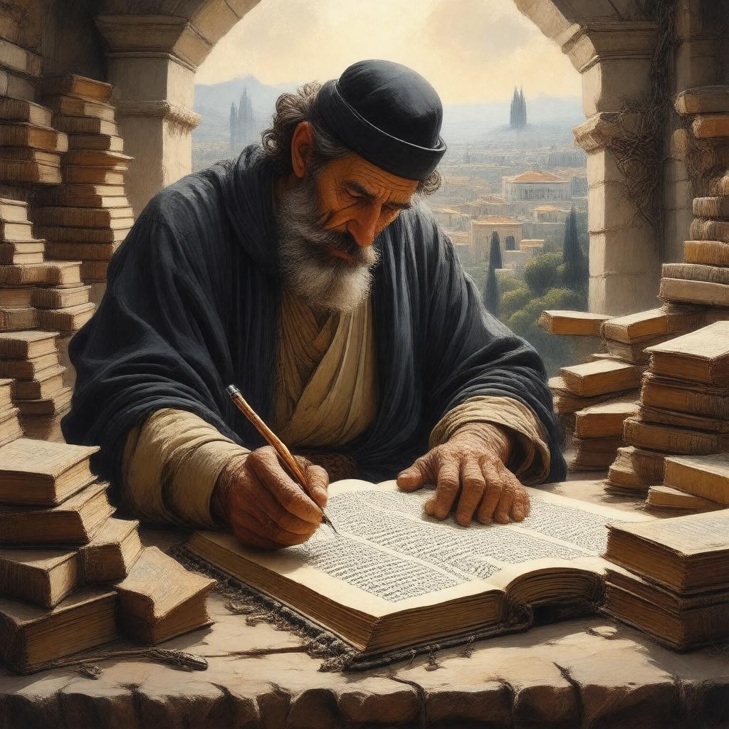 AI-created image of Rabbinic period