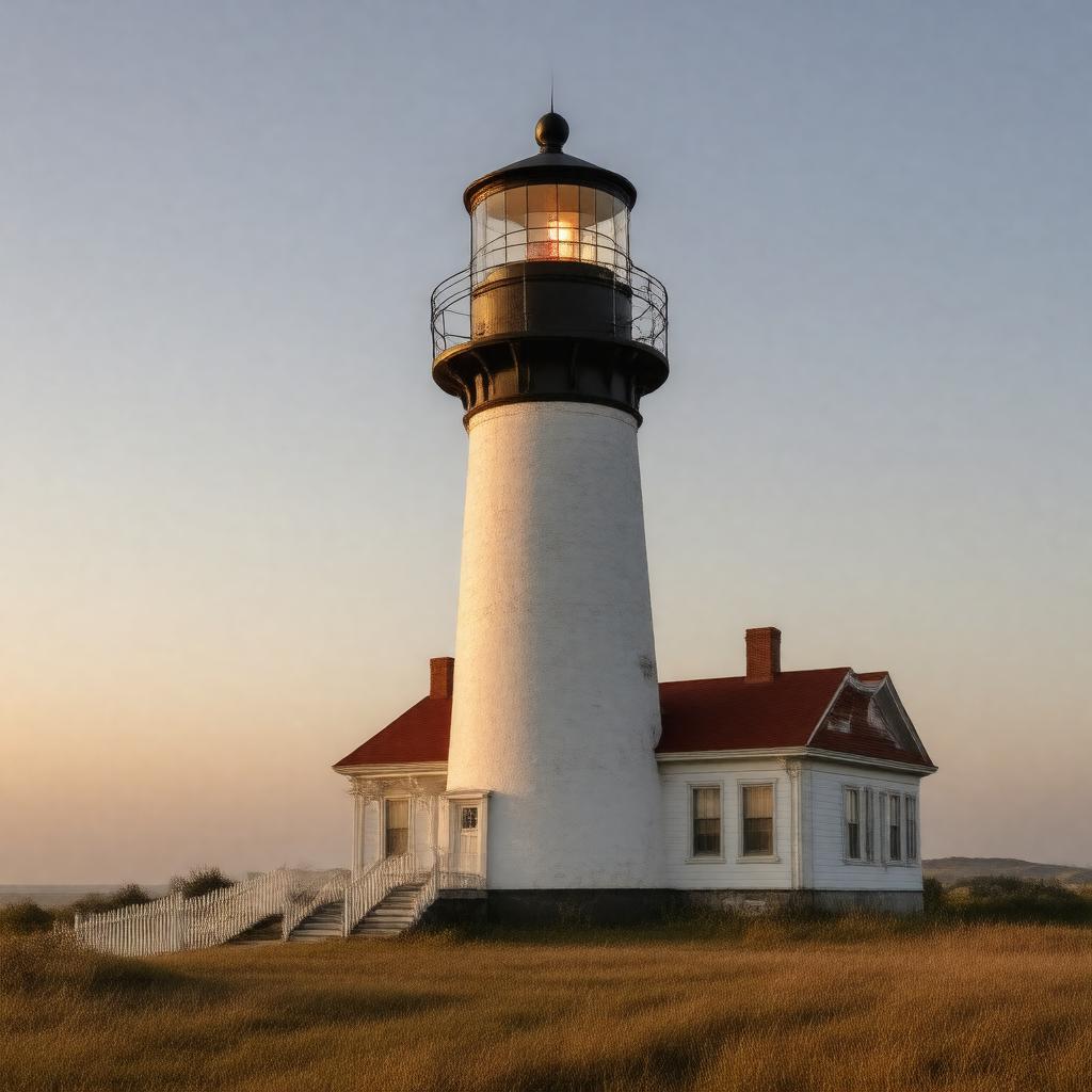AI-created image of Race Point Light