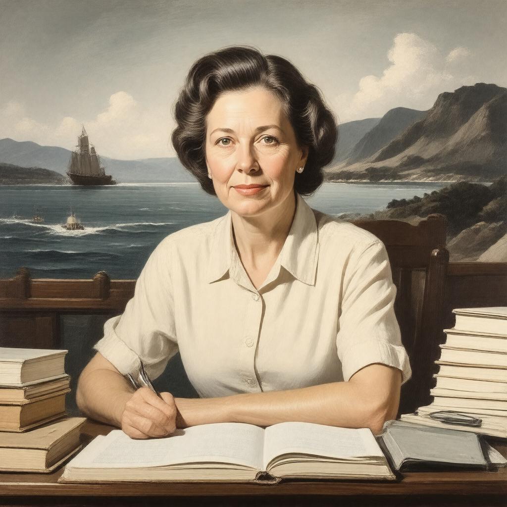AI-created image of Rachel Carson