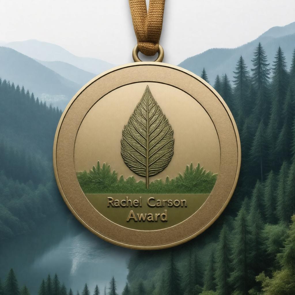 Click to view larger image AI-created image of Rachel Carson Award