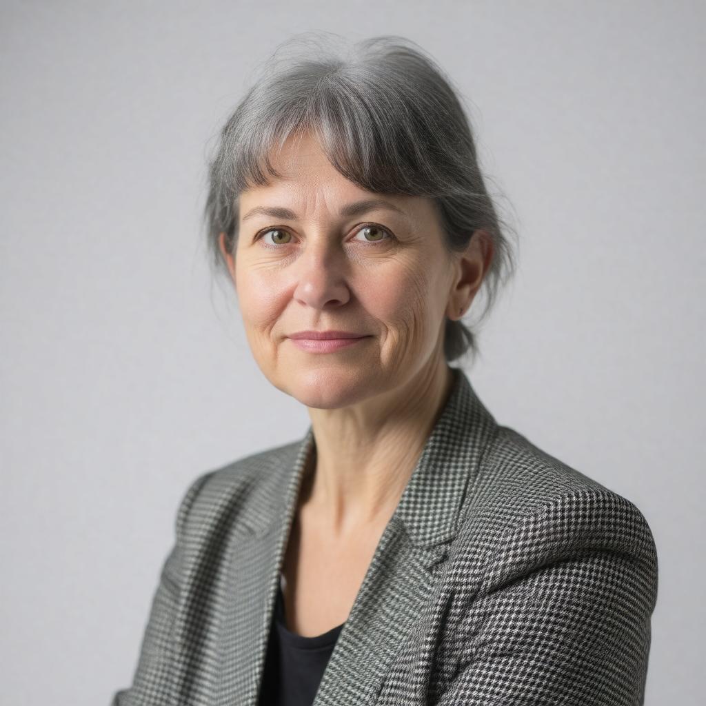 AI-created image of Rachel Kyte