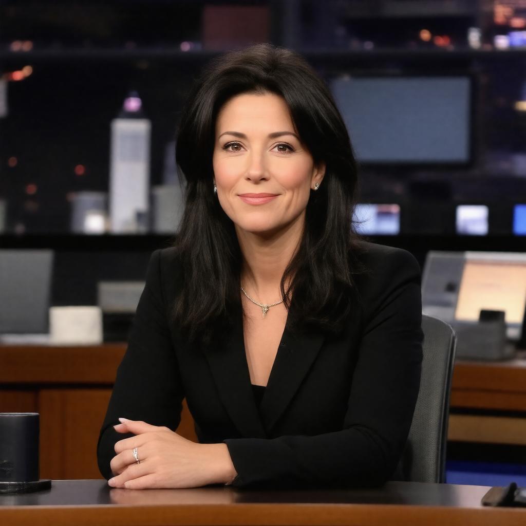 AI-created image of Rachel Maddow