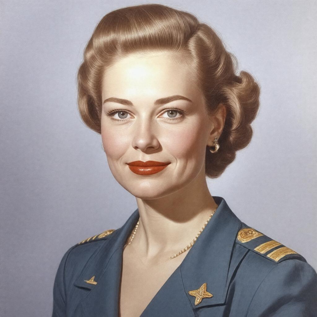 AI-created image of Rachel Rickover