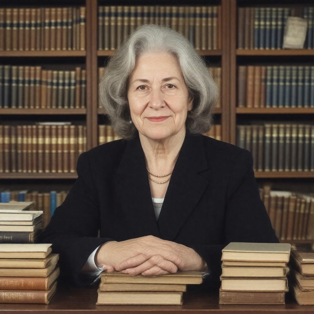 AI-created image of Rachel Sabath Beit-Halachmi