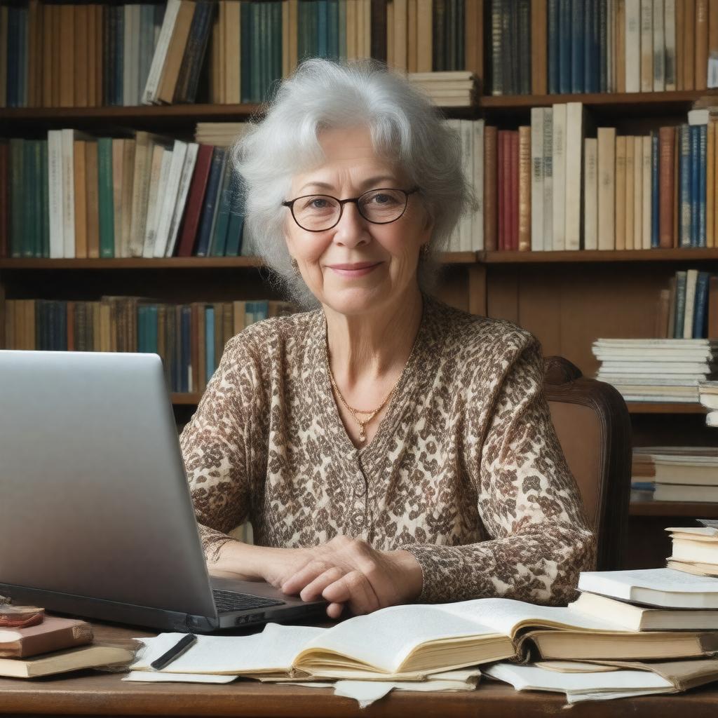 AI-created image of Rachel Wright