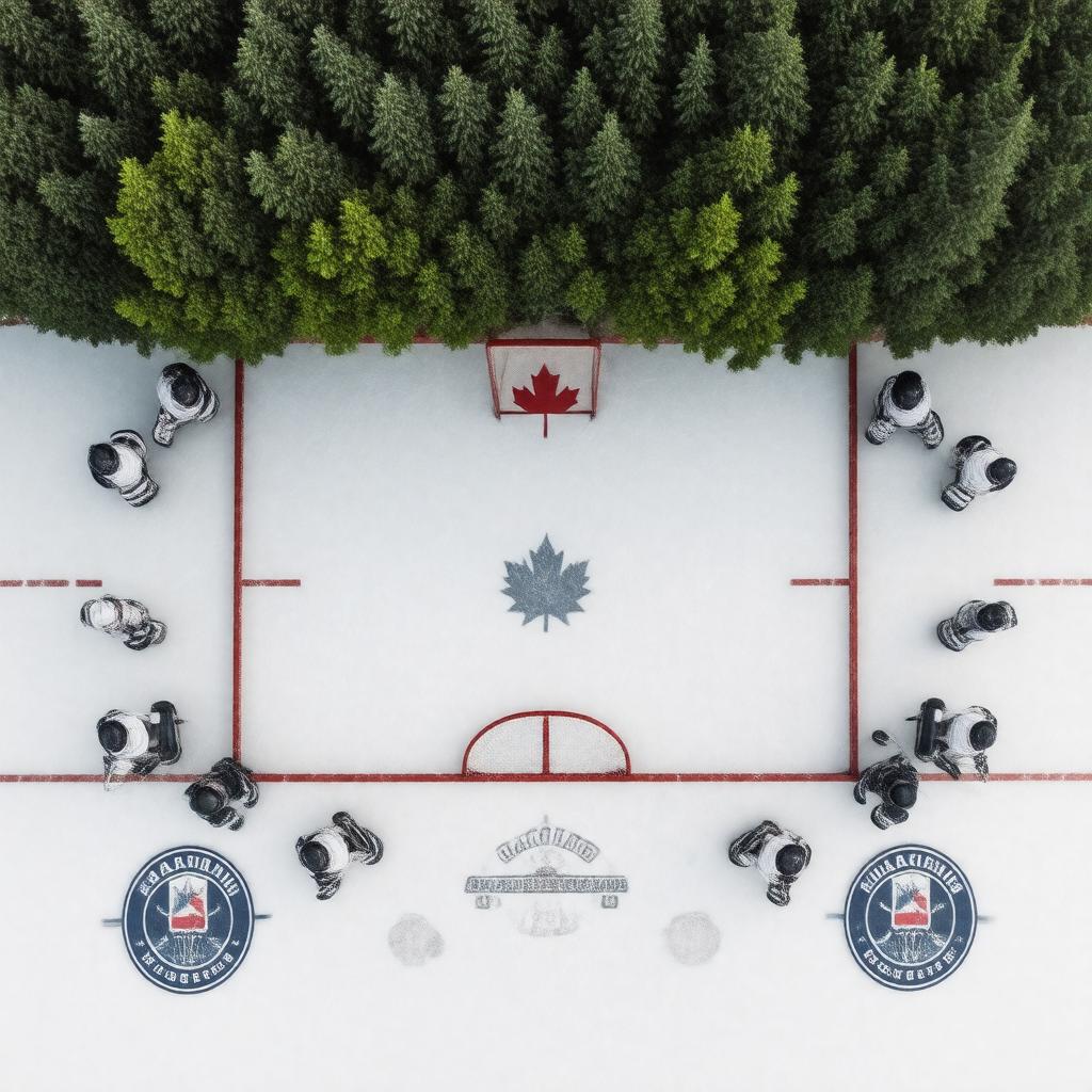 AI-created image of Racine Goalie Academy