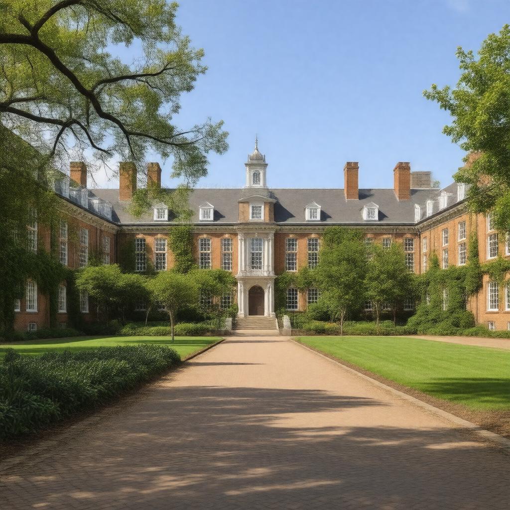 AI-created image of Radcliffe Yard