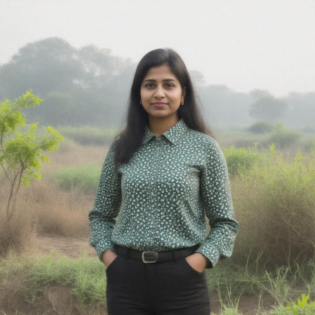 Click to view larger image AI-created image of Radhika Puri Rajan