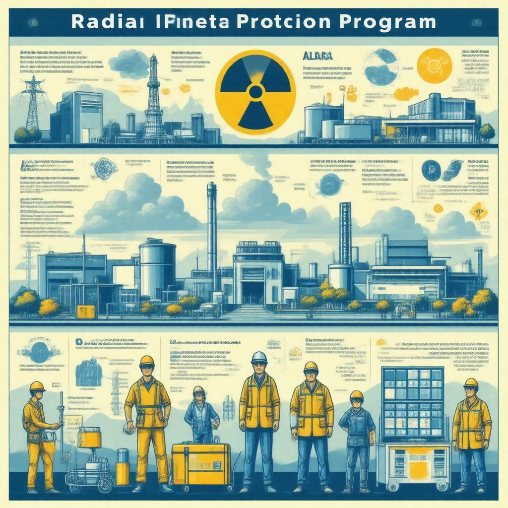Click to view larger image AI-created image of Radiation Protection Program