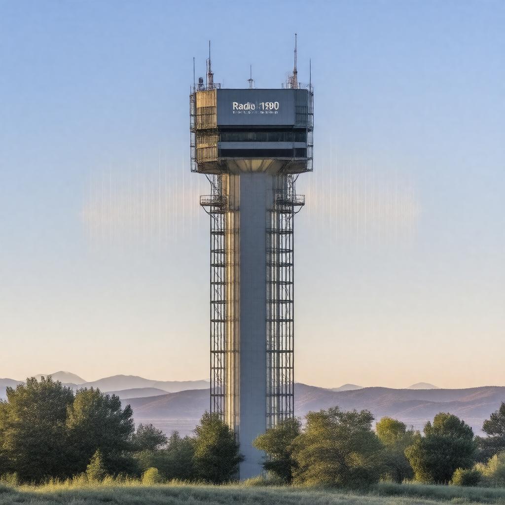 Click to view larger image AI-created image of Radio 1190 (KVCU-AM)