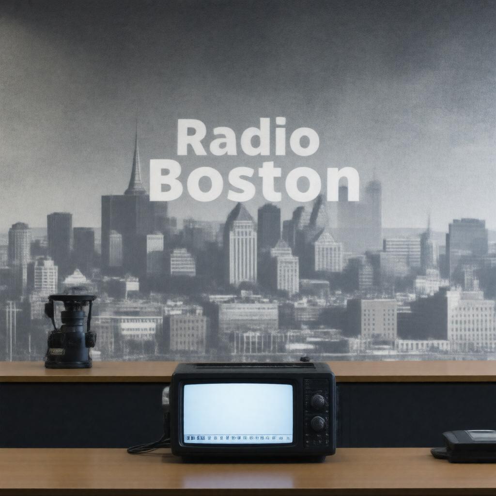 Click to view larger image AI-created image of Radio Boston