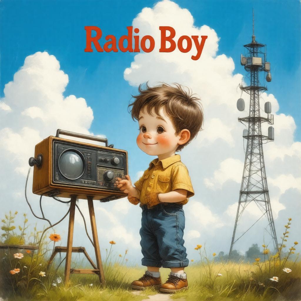 AI-created image of Radio Boy