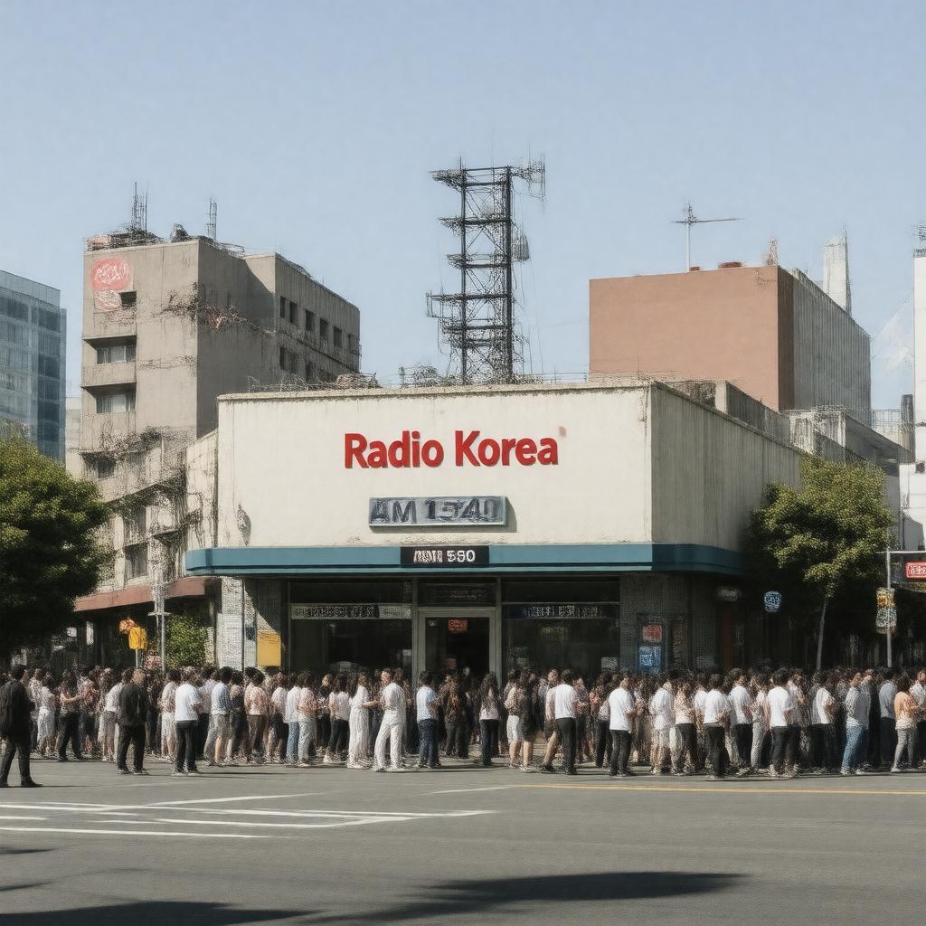 AI-created image of Radio Korea