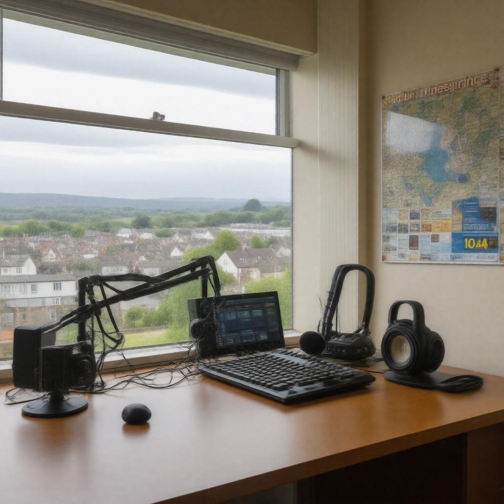 Click to view larger image AI-created image of Radio Ninesprings