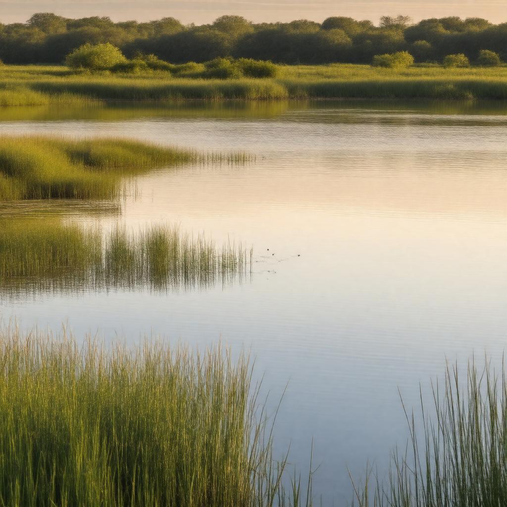 AI-created image of Radipole Lake