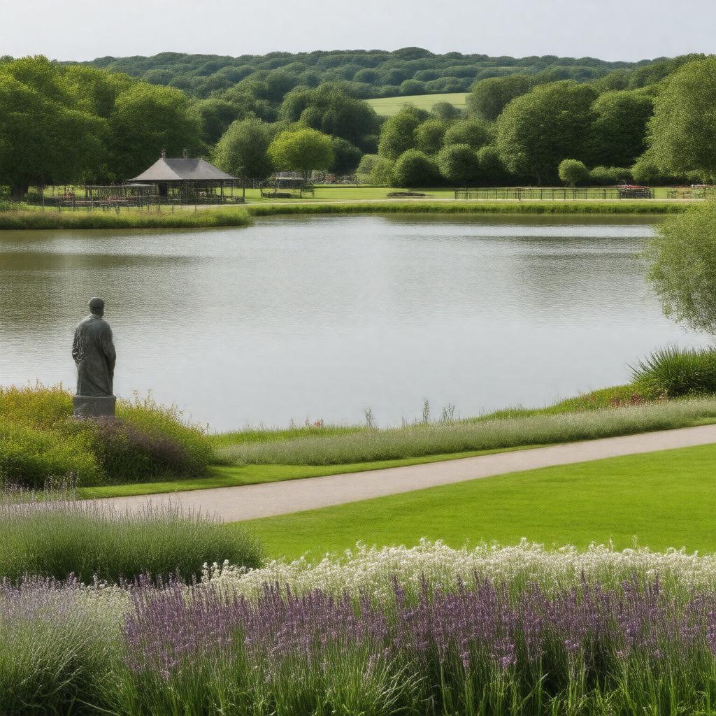 AI-created image of Radipole Park Gardens
