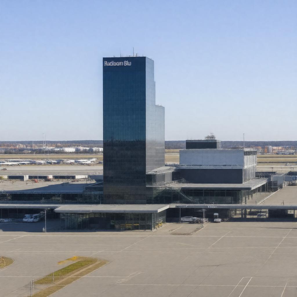 AI-created image of Radisson Blu SkyCity Hotel
