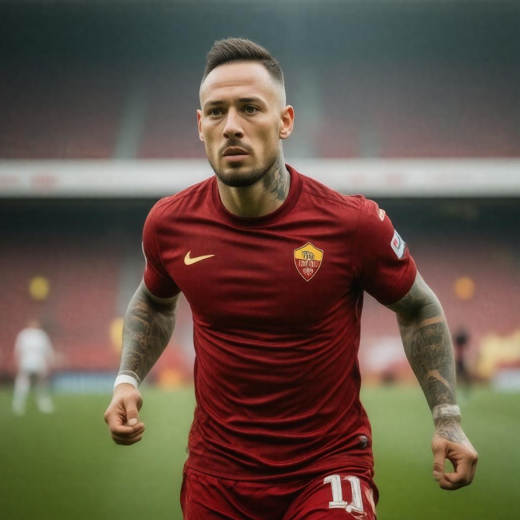 AI-created image of Radja Nainggolan