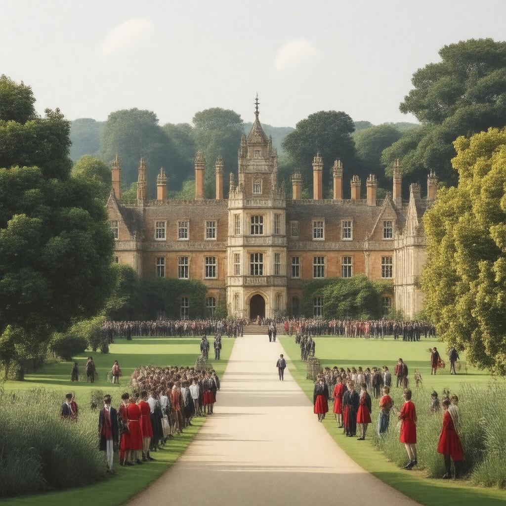 AI-created image of Radley College