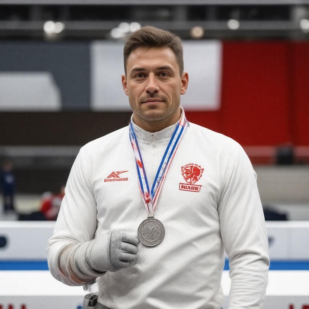 AI-created image of Radosław Zawrotniak