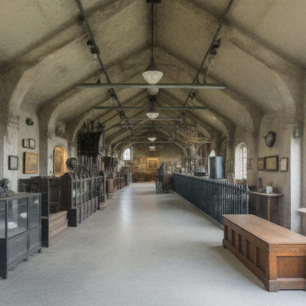 AI-created image of Radstock Museum