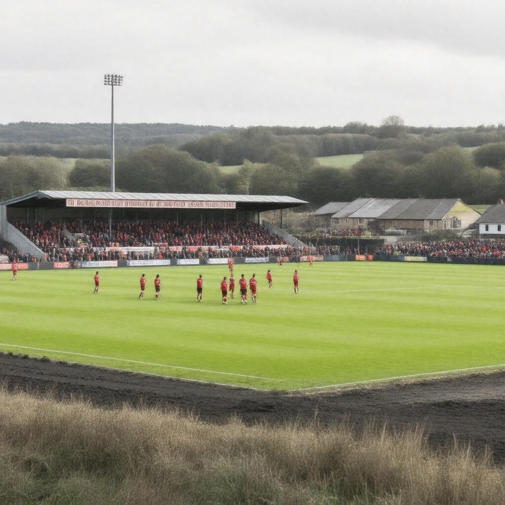 AI-created image of Radstock Town Football Club