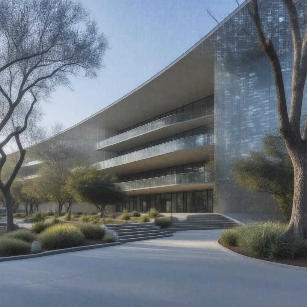 Click to view larger image AI-created image of Rady School of Management