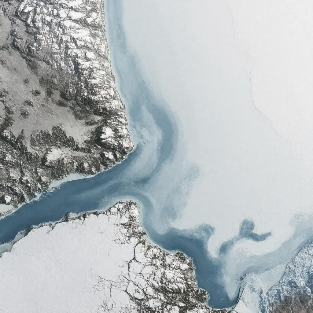 AI-created image of Rae Strait