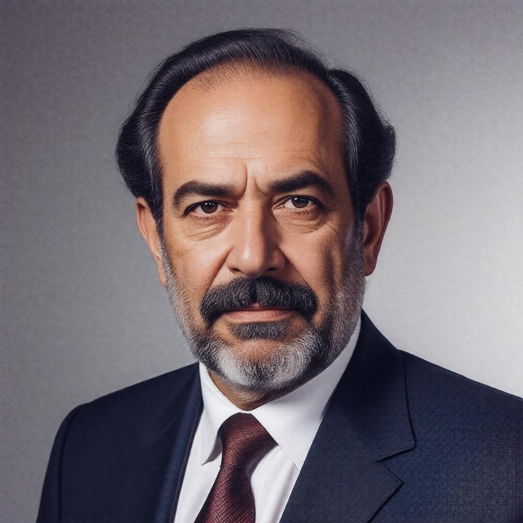 AI-created image of Rafi Eitan