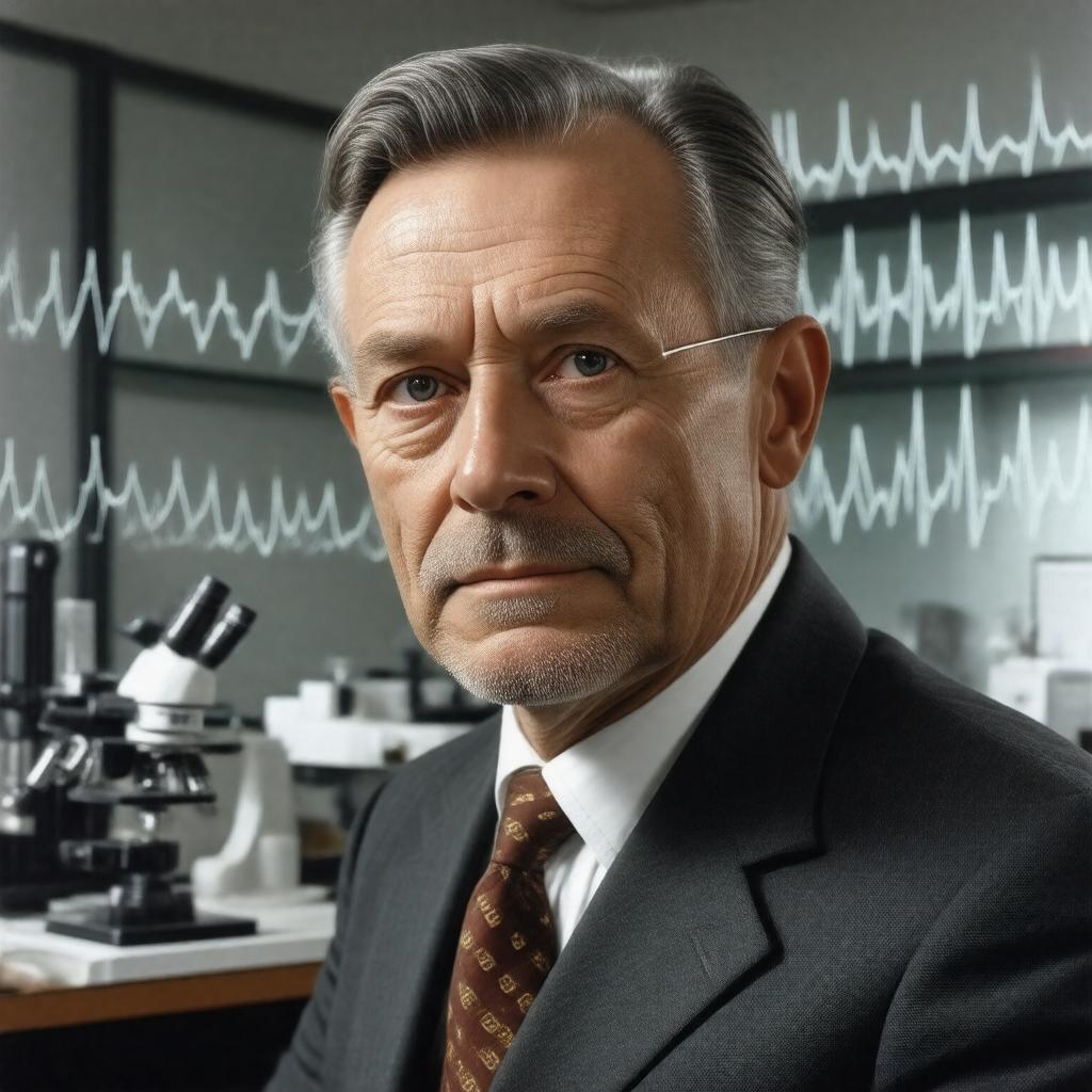 AI-created image of Ragnar Granit