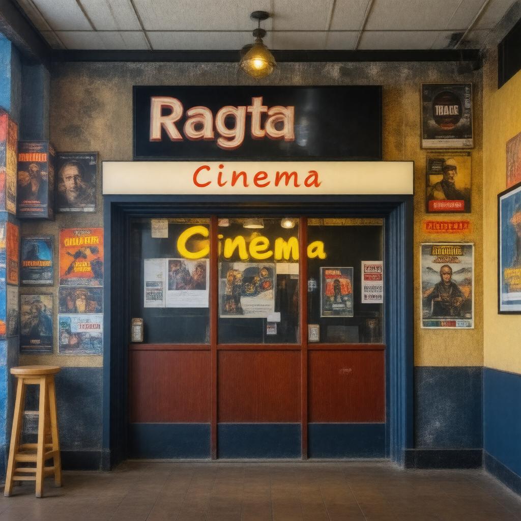 AI-created image of Ragtag Film Society