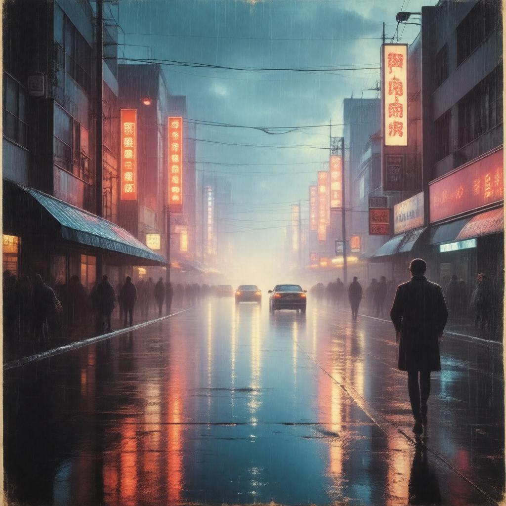 AI-created image of Rain City