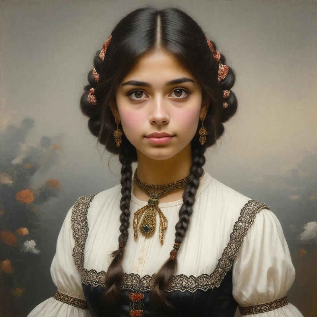 AI-created image of Raina Petkoff