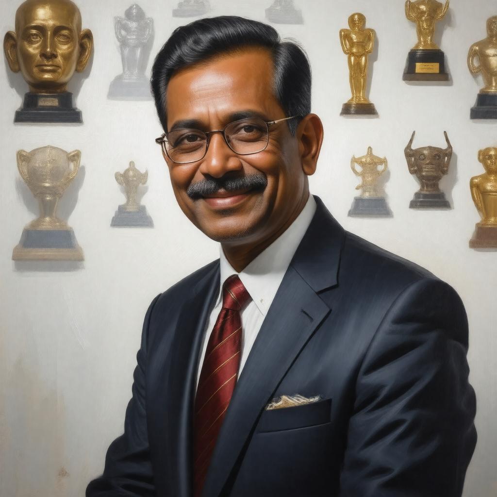 AI-created image of Raj Reddy
