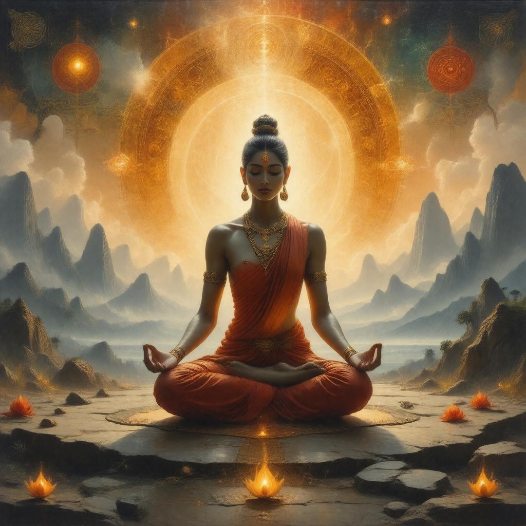 AI-created image of Raja Yoga