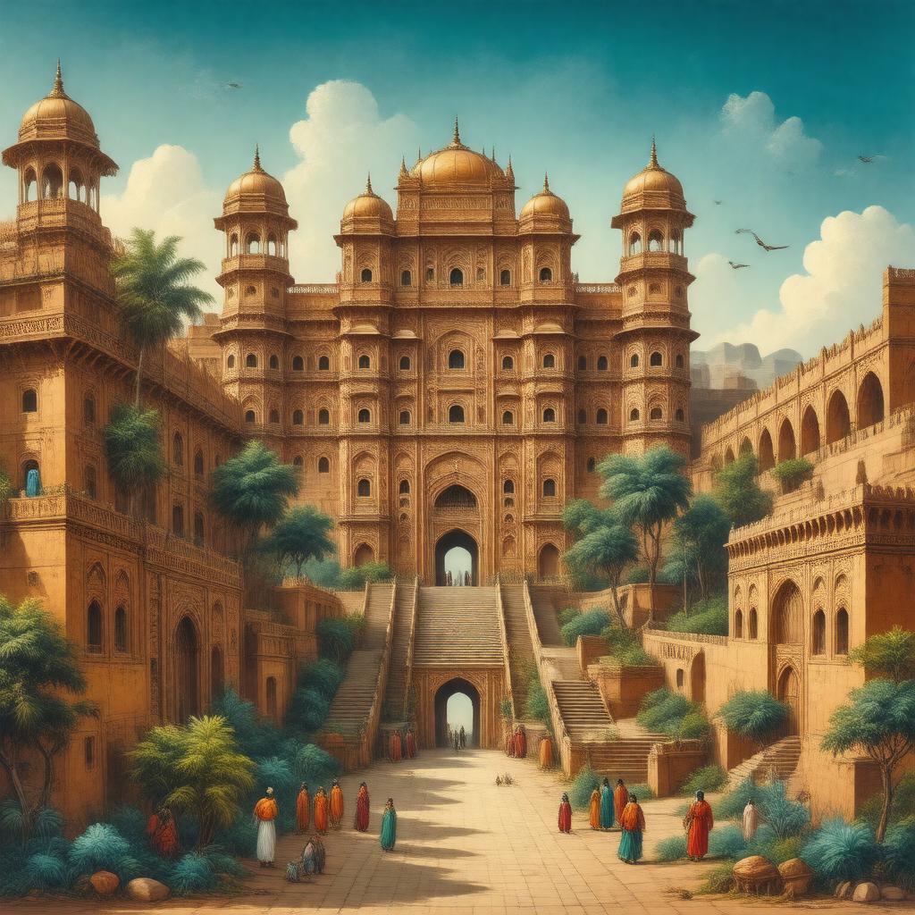 AI-created image of Rajasthani