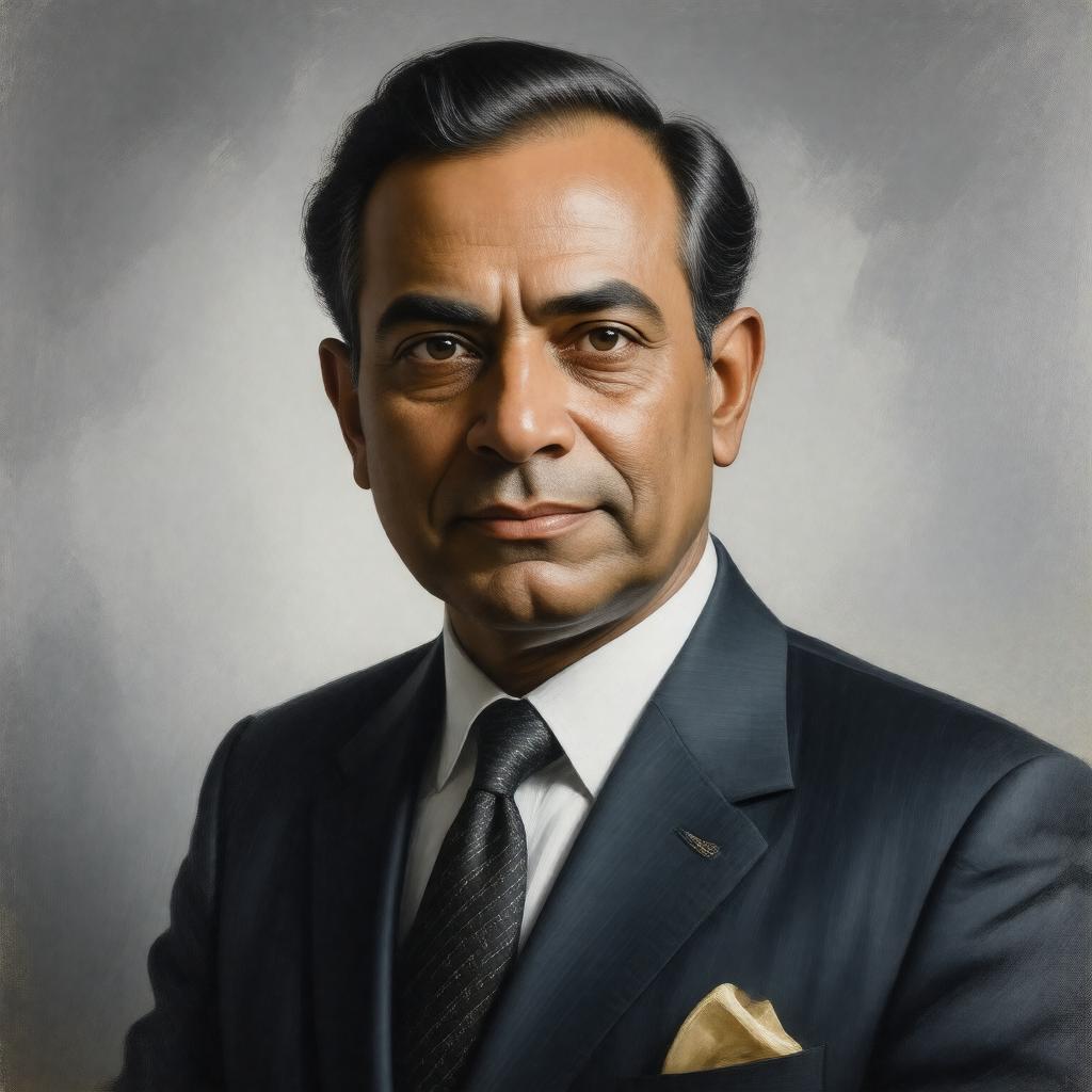 AI-created image of Rajiv Ratna Gandhi