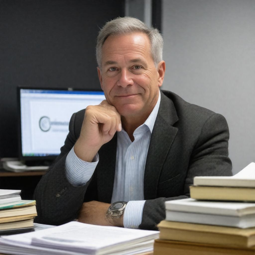 AI-created image of Rajiv Sethi