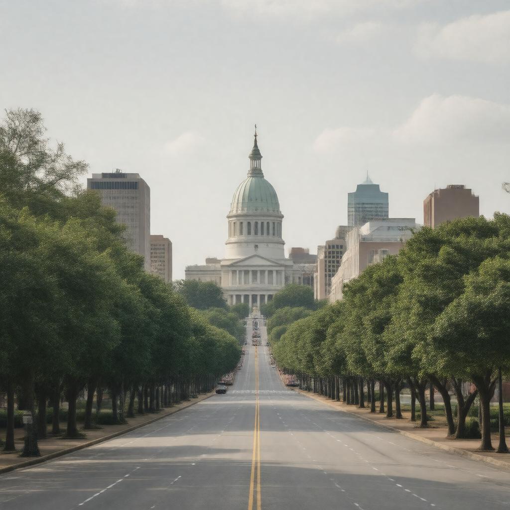 AI-created image of Raleigh, North Carolina, USA