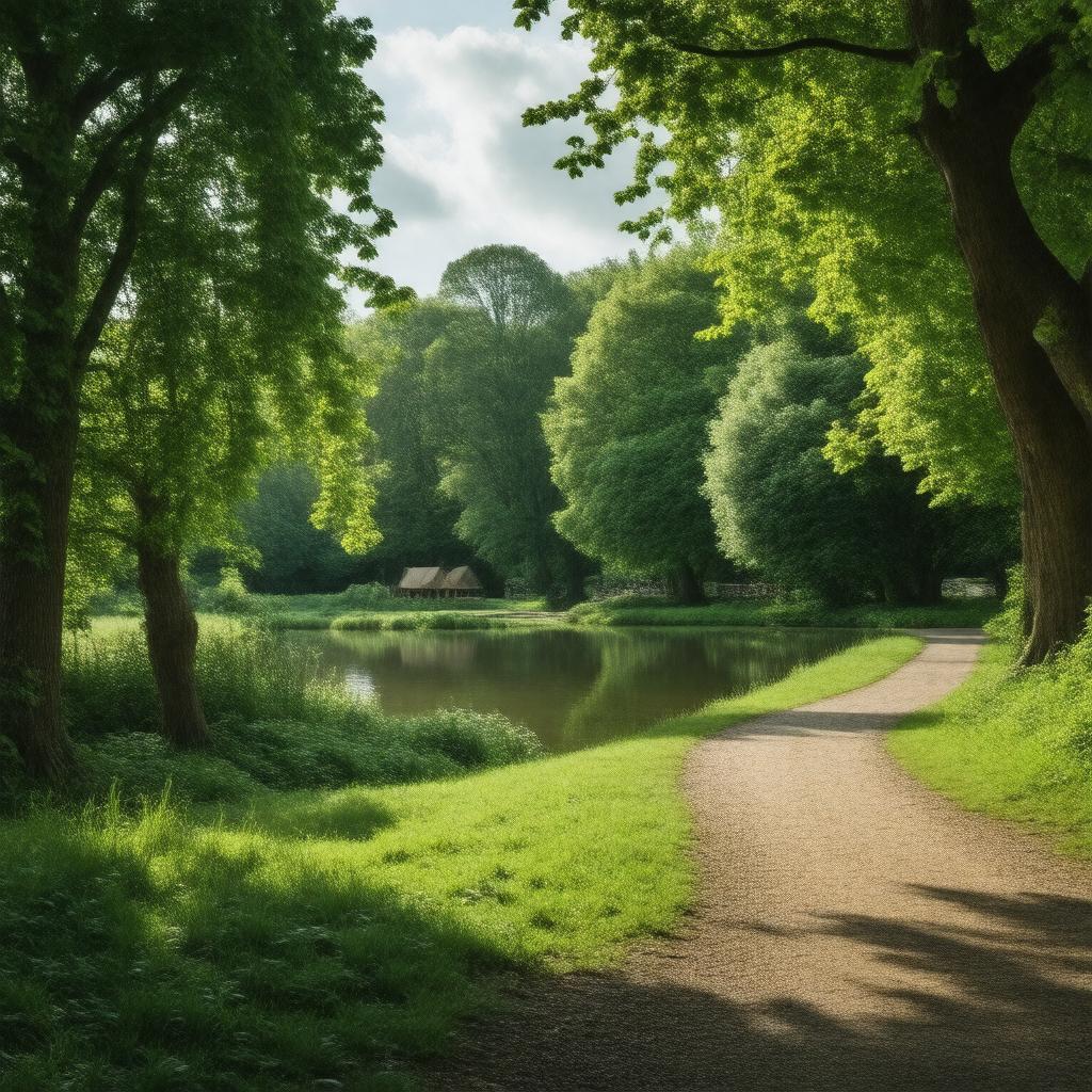 AI-created image of Raleigh Park, Barnstaple, Devon, EX31 4JB, England