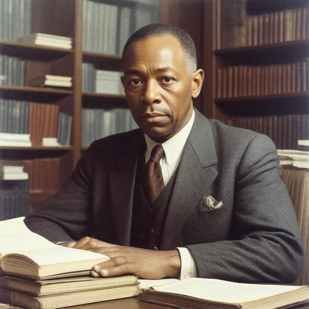 AI-created image of Ralph Ellison