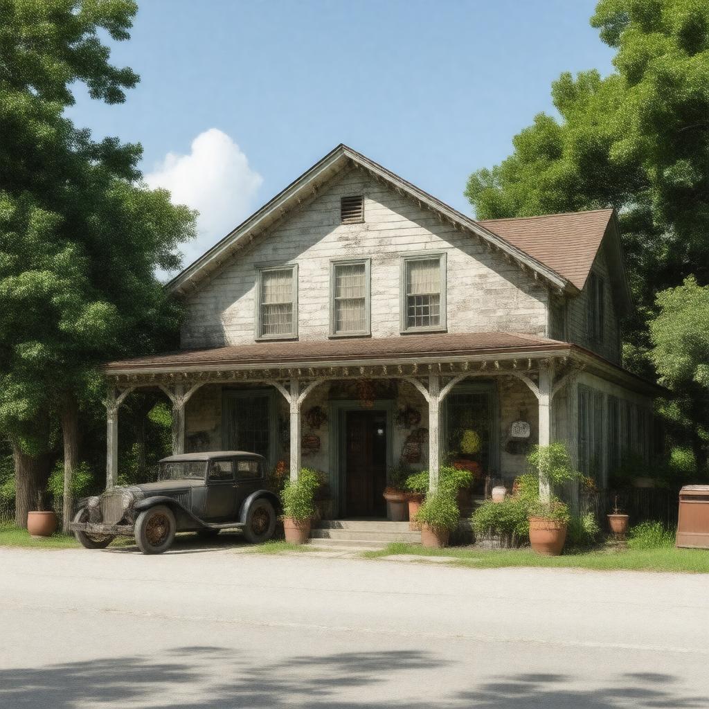 AI-created image of Ralph Foster Museum