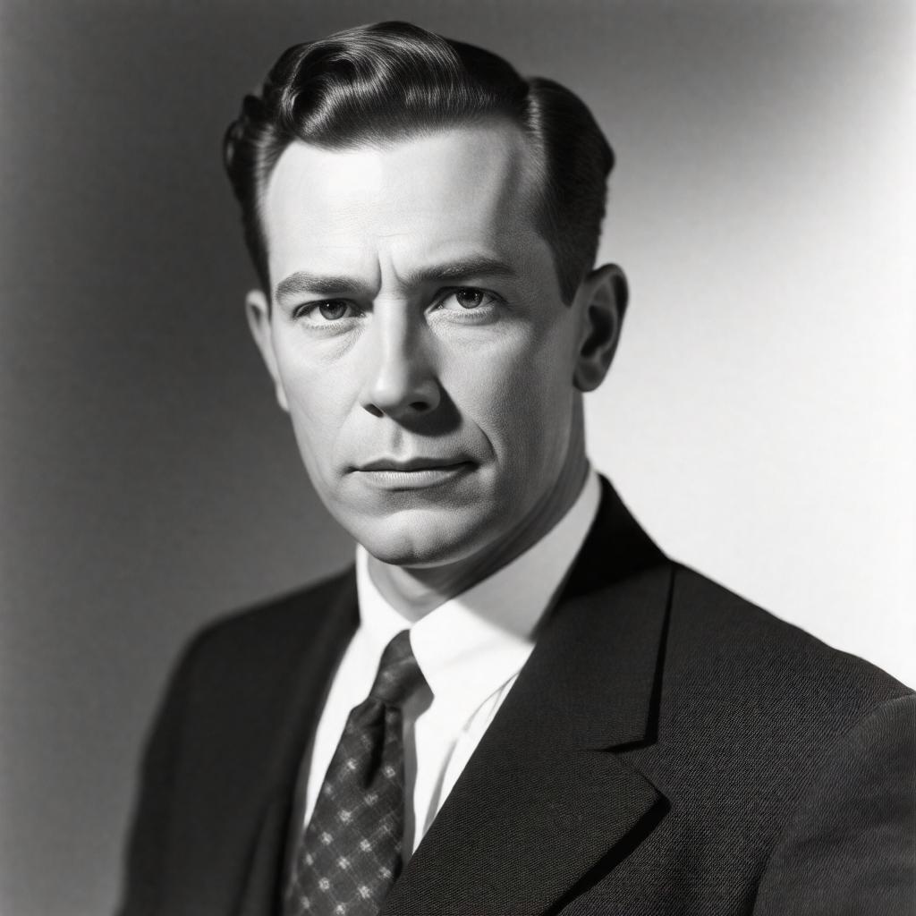 AI-created image of Ralph Graves