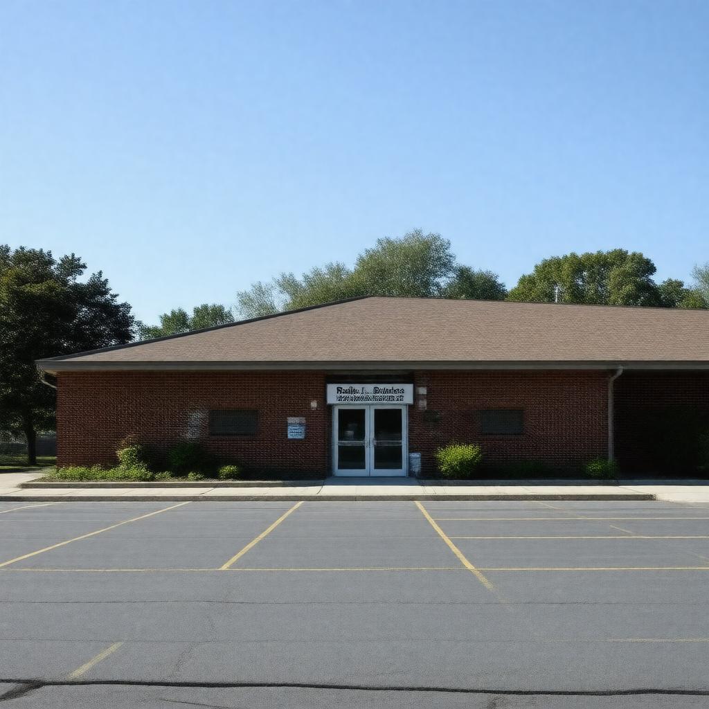 Click to view larger image AI-created image of Ralph J. Bunche Elementary School (Zanesville, Ohio)