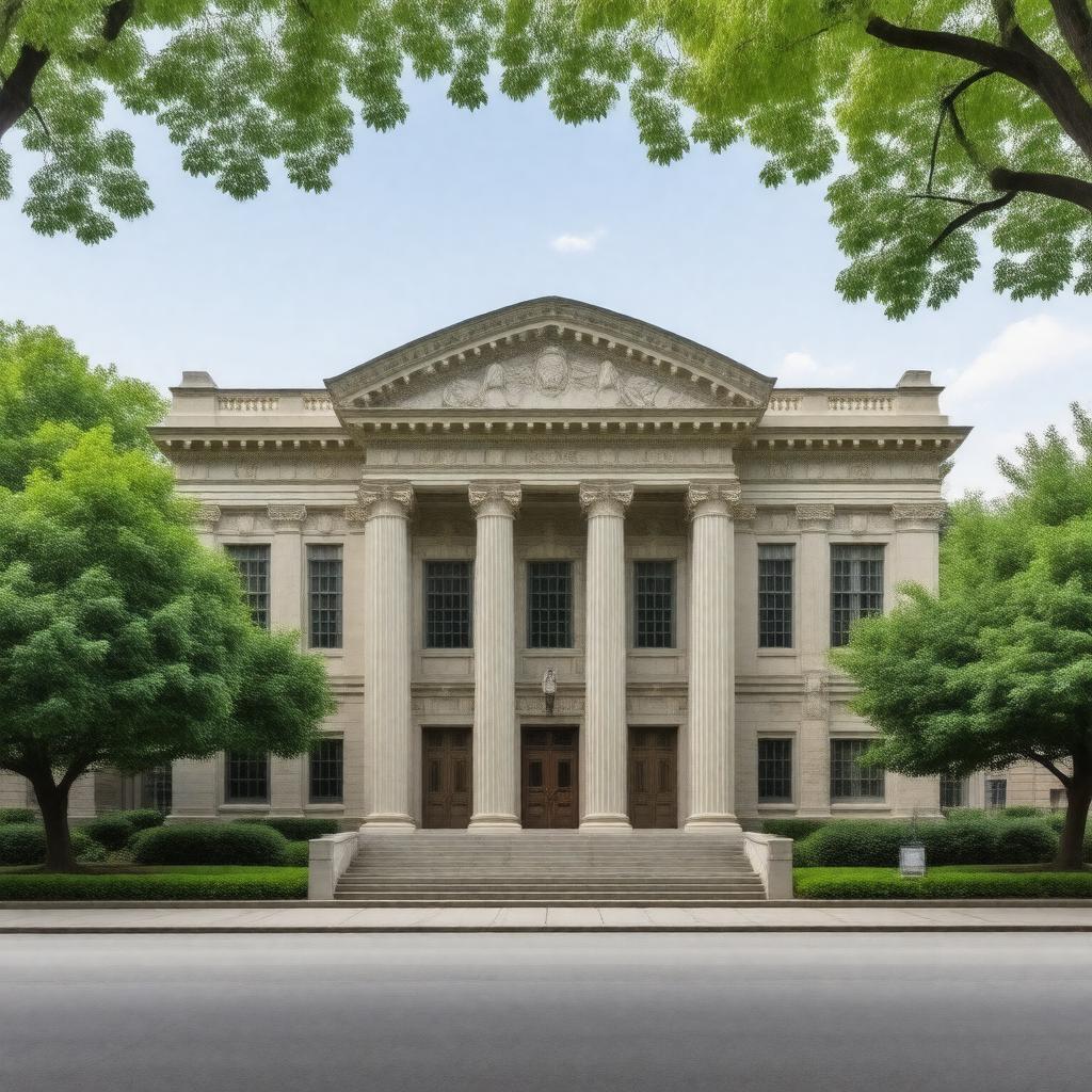 Click to view larger image AI-created image of Ralph J. Bunche Library, U.S. Department of State