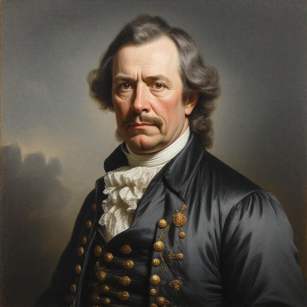 AI-created image of Ralph Milbanke