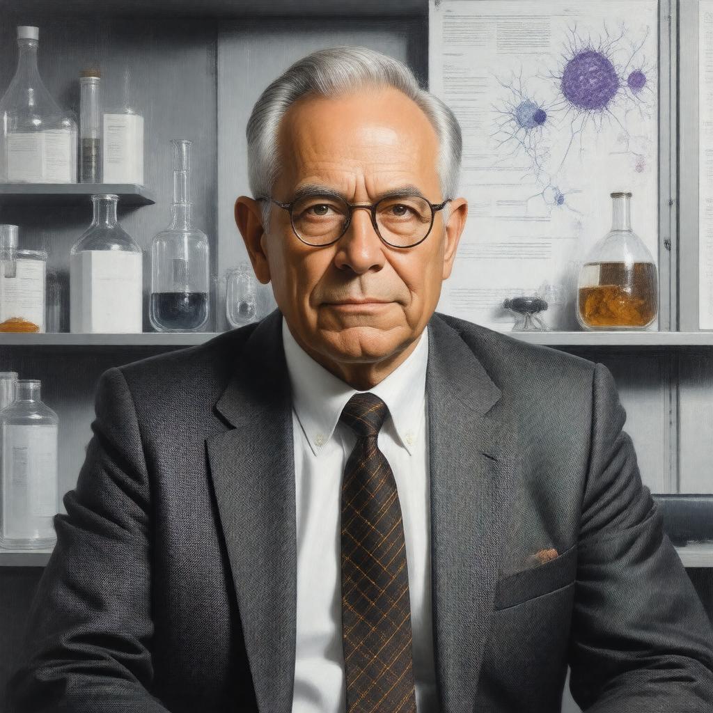 AI-created image of Ralph Steinman